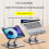 Laptop Stand Foldable 360 Rotatable Notebook Holder Liftable Aluminum 10
