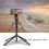 185cm Bluetooth Selfie Stick Aluminum Alloy Stand Handheld Stabilizer 3