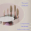 Makeup Brush Holder Makeup Brush Organizer with 2 Slot, 3-Layer Rotati 4