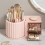 Makeup Brush Holder Organizer with 2 Drawers,360 Rotating Makeup Orga 4