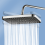 12 Inch High Pressure Top Spray Rain Shower Head Larger Flow Rainfall 6