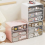 3 Tiers Makeup Organizer Holder Cosmetic Storage Box, Bathroom Counter 5