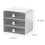 3 Tiers Makeup Organizer Holder Cosmetic Storage Box, Bathroom Counter 8