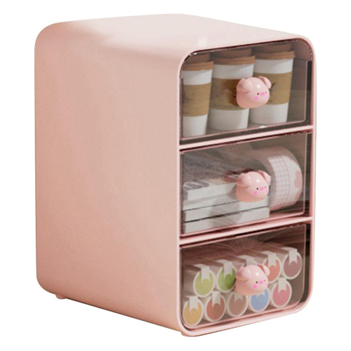 3 Tiers Makeup Organizer Holder Cosmetic Storage Box, Bathroom Counter 1