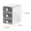3 Tiers Makeup Organizer Holder Cosmetic Storage Box, Bathroom Counter 8