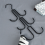 White Handbag Storage Hanger Metal Rotatable Hook for Organizing and S 3