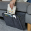 Felt Bedside Storage Organizer Anti-Slip Bedside Bag Bed Sofa Side Pou 6