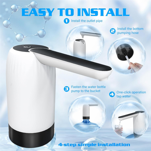 5 Gallon Bottle Water Dispenser Pump - Automatic Drinking Water Jug Di 2