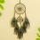 Handmade DreamCatcher Double Ring Circular Net Peacock Feather Wind Ch 3