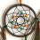 Handmade DreamCatcher Double Ring Circular Net Peacock Feather Wind Ch 7