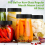 30 Pcs Multipurpose Mason Jar Plastic Lids (70mm) with Rubber Seal - P 7