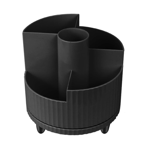 Makeup Brush Holder, 360 Rotating Makeup Organizer Makeup Brush Organ 1