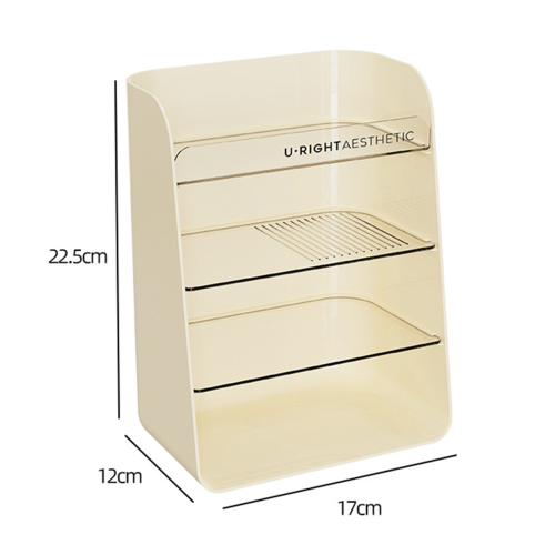 Multi-Layered Makeup Organizer Large Capacity Detachable Partition Sta 2