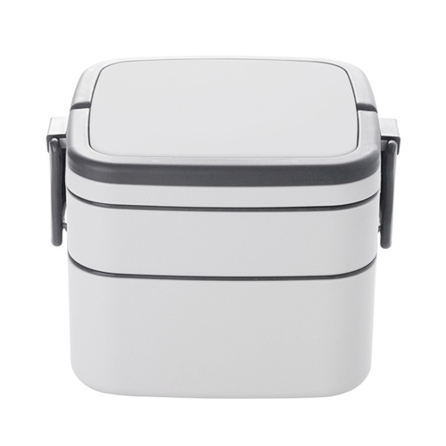 Portable Plastic Double-Layer Lunch Box Heating and Leak-Proof Multila 1