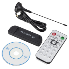 Receptor TV digital USB 2.0 FM SDR Dongle pentru înregistrare în timp real