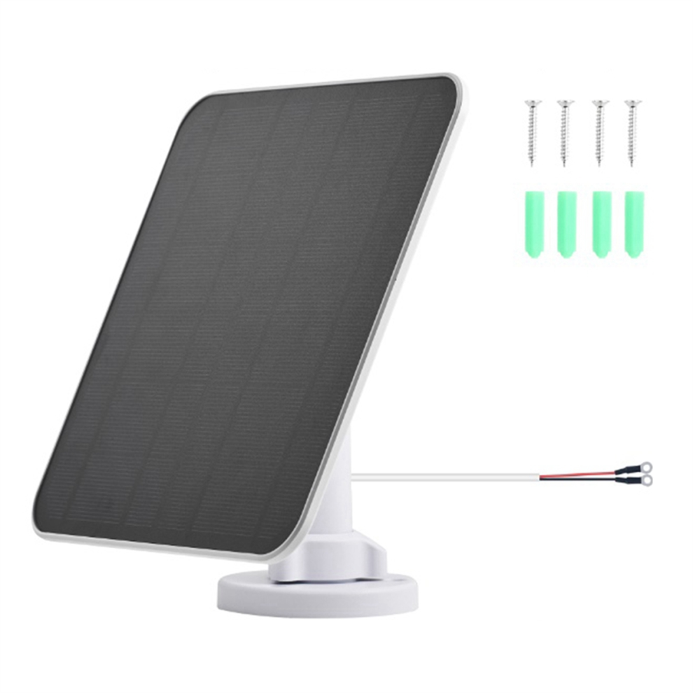 5W Waterproof Outdoor Solar Panel 5V Charging For Ring Spotlight Cam & 4851282103929