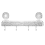 Light Luxury Style Punch-Free Storage Rack, Shower Organizer Suction, 1
