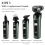 Electric Shaver LCD Digital Display Three-Head Floating Rechargeable S 8