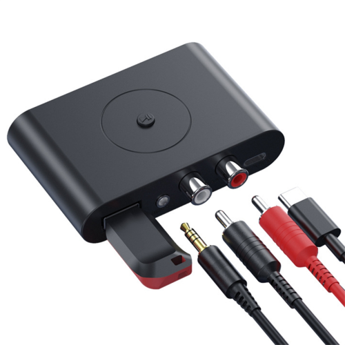 Bluetooth 5.3 Audio Receiver Jack Stereo Music Wireless Adapter for Ca 2