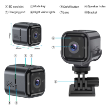 AS03 Mini Camera Smart Home Security Camera HD 1080P Wireless Security