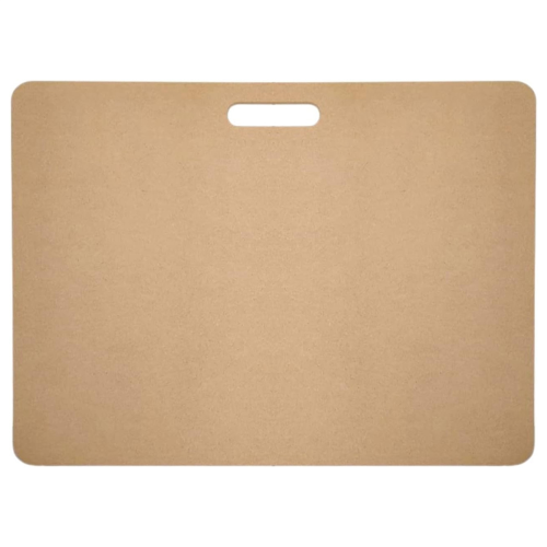 Tábua de corte de argila portátil com alça embutida - 18 x 24 polegadas - argila 1