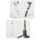 72cm Anti-Shake Mobile Phone Gimbal Stabilizer Bluetooth Selfie Stick 1