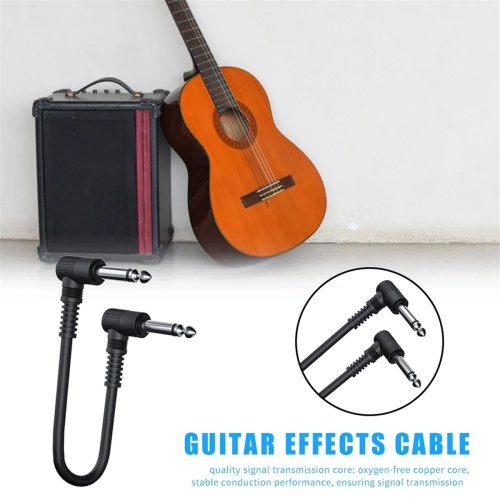 st pedalkablar musikinstrument patchkabel 15 cm elgitarr E 2