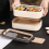 Double Layer Stainless Steel Microwaveable Bento Box Leak-Proof Lunch 5