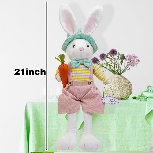 Easter Bunny Decorations Easter Gnomes, Easter Decor Handmade Swedish 2