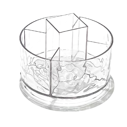 Makeup Brush Holder Organizer, 360 Rotating Makeup Brush Organizer, 5