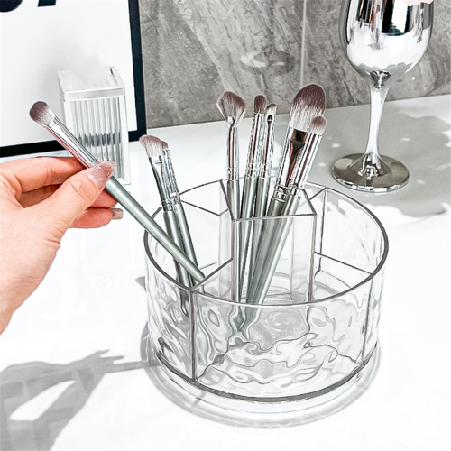 Makeup Brush Holder Organizer, 360 Rotating Makeup Brush Organizer, 5 2