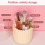 Makeup Brush Organizer, 360 Degree Rotatable Round Spinning Makeup Bru 6