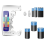 5Pcs Digital Battery Tester LCD Display AA/AAA/9V/1.5V Button Cell Bat 8