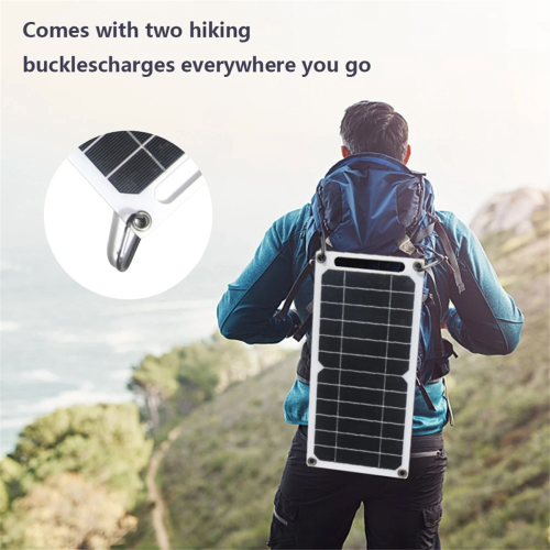 5V 6W solpanel bærbart batteripanel soloplader mobiltelefon mo
