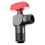 1/2 Inch All Copper Ball Valve, Ball Core Full Open High Flow Angle Va 2