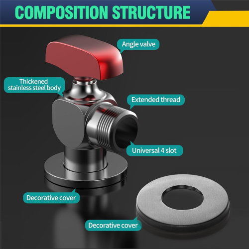 1/2 Inch All Copper Ball Valve, Ball Core Full Open High Flow Angle Va 2
