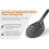 Μηχανή περιστροφής πίτσας Peel Pizza Turner, διάτρητη από αλουμίνιο εστιατορίου 9
