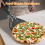 Μηχανή περιστροφής πίτσας Peel Pizza Turner, διάτρητη από αλουμίνιο εστιατορίου 4