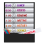 Daily Schedule Pocket Charts, 13+1 Pocket, 18 Sided Reusable for Class 6