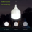 Rechargeable Bulb Portable Camping Light Bulb Emergency Lighting Flash 3