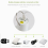 Rechargeable Bulb Portable Camping Light Bulb Emergency Lighting Flash 4