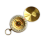 Classic Pocket Style Copper Clamshell Glow Compass, Waterproof Luminou 9