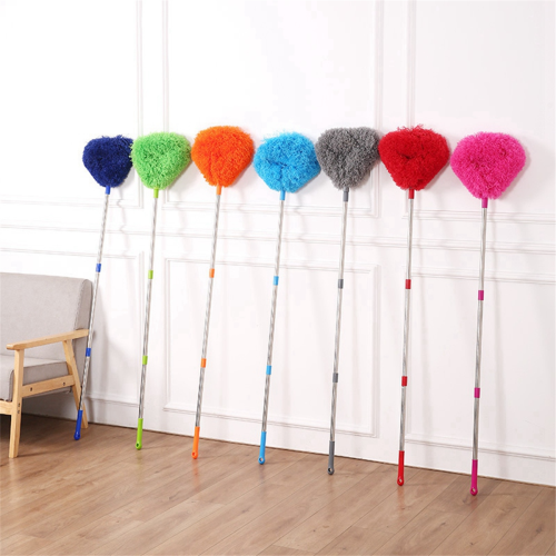 Retractable Duster Stainless Steel Long Handle Dusting Brush Car House 2