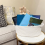 Rope Storage Baskets Organizer Woven Basket - Portable Cotton Bins for 6
