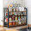 Spice Rack Kitchen Storage Stand Multi-Layer Seasoning Organizer Condi 10