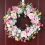 Spring Artificial Daisy Lavender Wreath Wildflower Summer Silk Wreaths 7