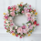 Spring Artificial Daisy Lavender Wreath Wildflower Summer Silk Wreaths 3