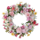 Spring Artificial Daisy Lavender Wreath Wildflower Summer Silk Wreaths 2