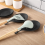 Spoon Rest Pad Food Grade Spoon Heat Resistant Put Mat Device Kitchen 3