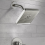 Pressure Rain Shower Head - Luxury Modern Look - the Adjustable Replac 8